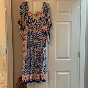Farm Rio Afternoon Breeze midi dress